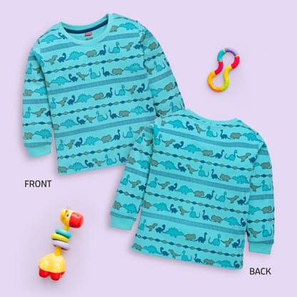 Baby Boys Pack Of 4 Full Sleeve T-Shirt 100% Cotton