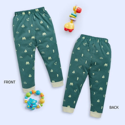 Baby Boys & Baby Girls Pack Of 3 Pyjama 100% Cotton