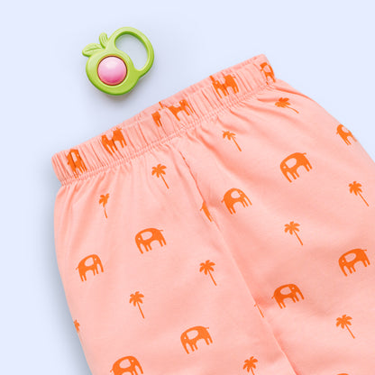 Baby Boys & Baby Girls Pack Of 3 Pyjama 100% Cotton