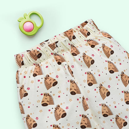 Baby Boys & Baby Girls Pack Of 3 Pyjama 100% Cotton