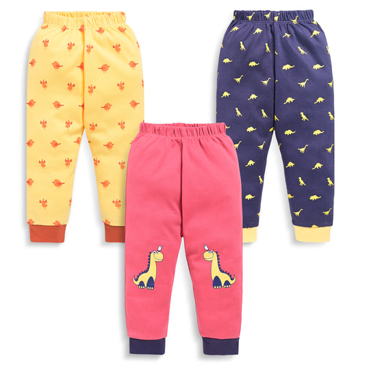 Baby Boys 100% Cotton Pyjama Sets Pack Of 3
