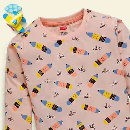Baby Boys Pack Of 4 Full Sleeve T-Shirt 100% Cotton