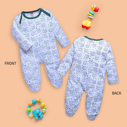 LuvLap Baby Boys & Girls 100% Cotton Half Sleeve Romper/Bodysuit Pack of 2