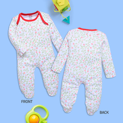 Baby Boys & Girls 100% Cotton Half Sleeve Romper Pack of 2