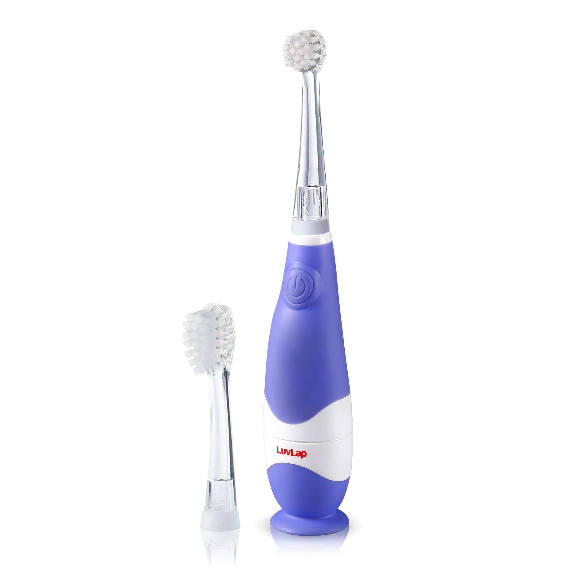summer infant vibrating toothbrush LuvLap JOY Baby Sonic Electric Toothbrush for Infant to Toddler of Ages 0-3  Years, Includes 2 Sensitive Brush Heads, Gentle Vibration, Smart LED Timer  – Luvlap Store
