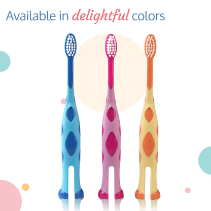 Tiny Giffy Kids Toothbrush (Assorted Colors, Colors may vary)