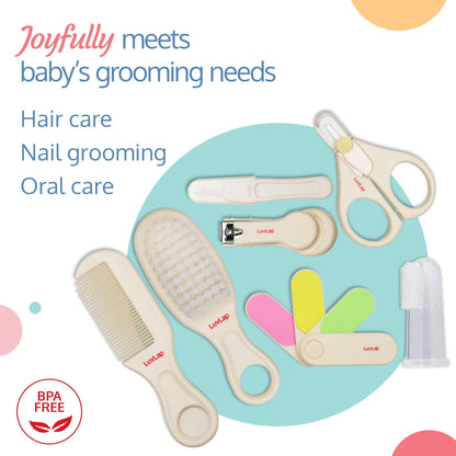 7 In 1 Baby Oral Care, Nail And Hair Grooming Set