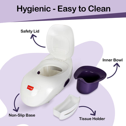 Elegant Baby Potty Seat, Purple