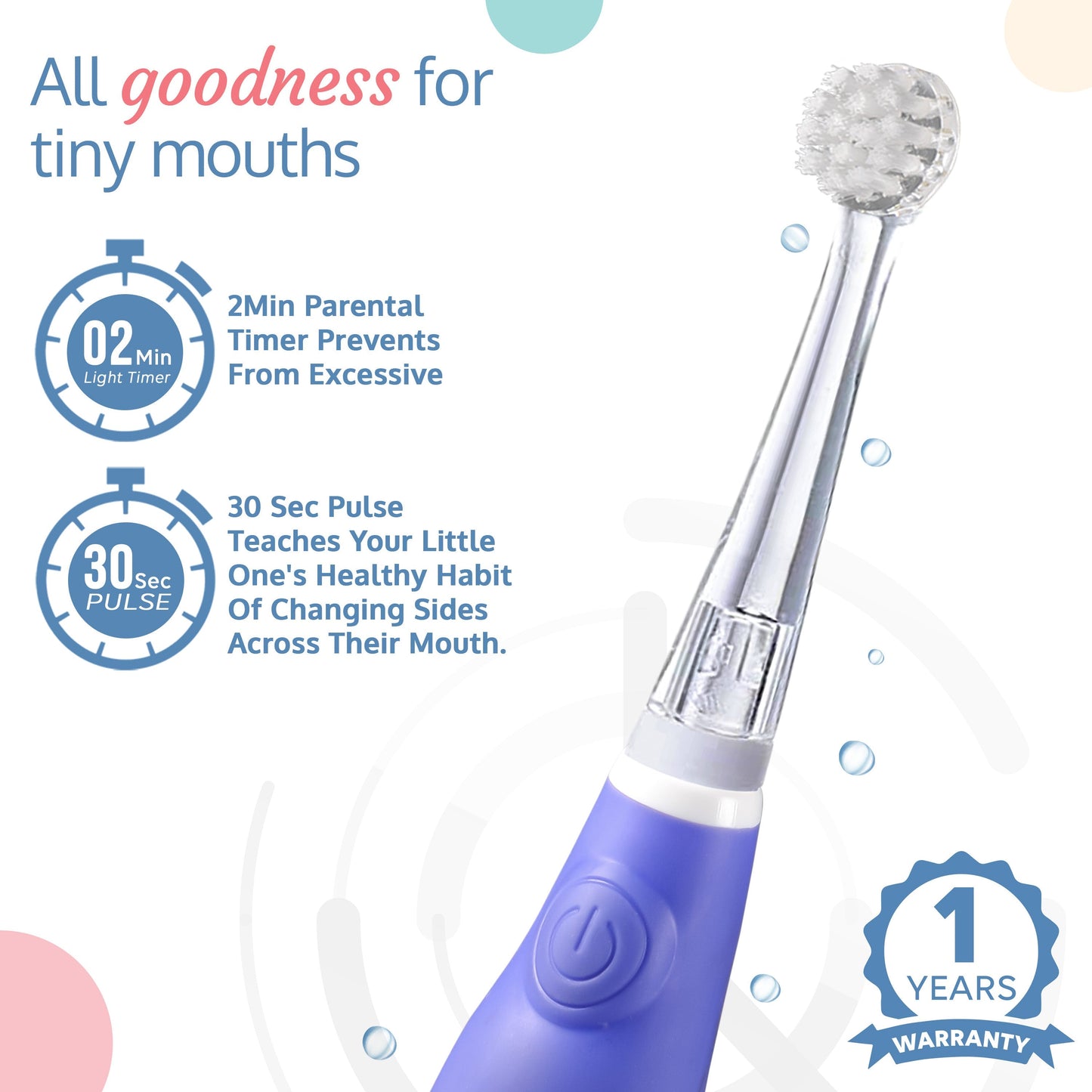 Joy Baby Sonic Electric Toothbrush