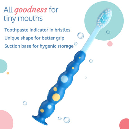 Bubbles Kids Toothbrush (Assorted Colors - Colors may vary)