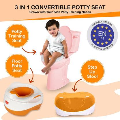Classic Baby Potty Seat, Orange