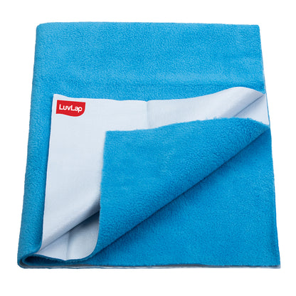 Instadry Baby Bed Protector, Blue Large