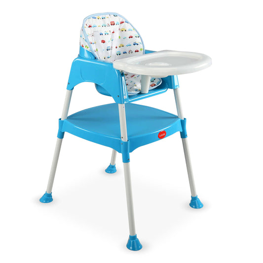 3-In-1 Baby High Chair, Blue