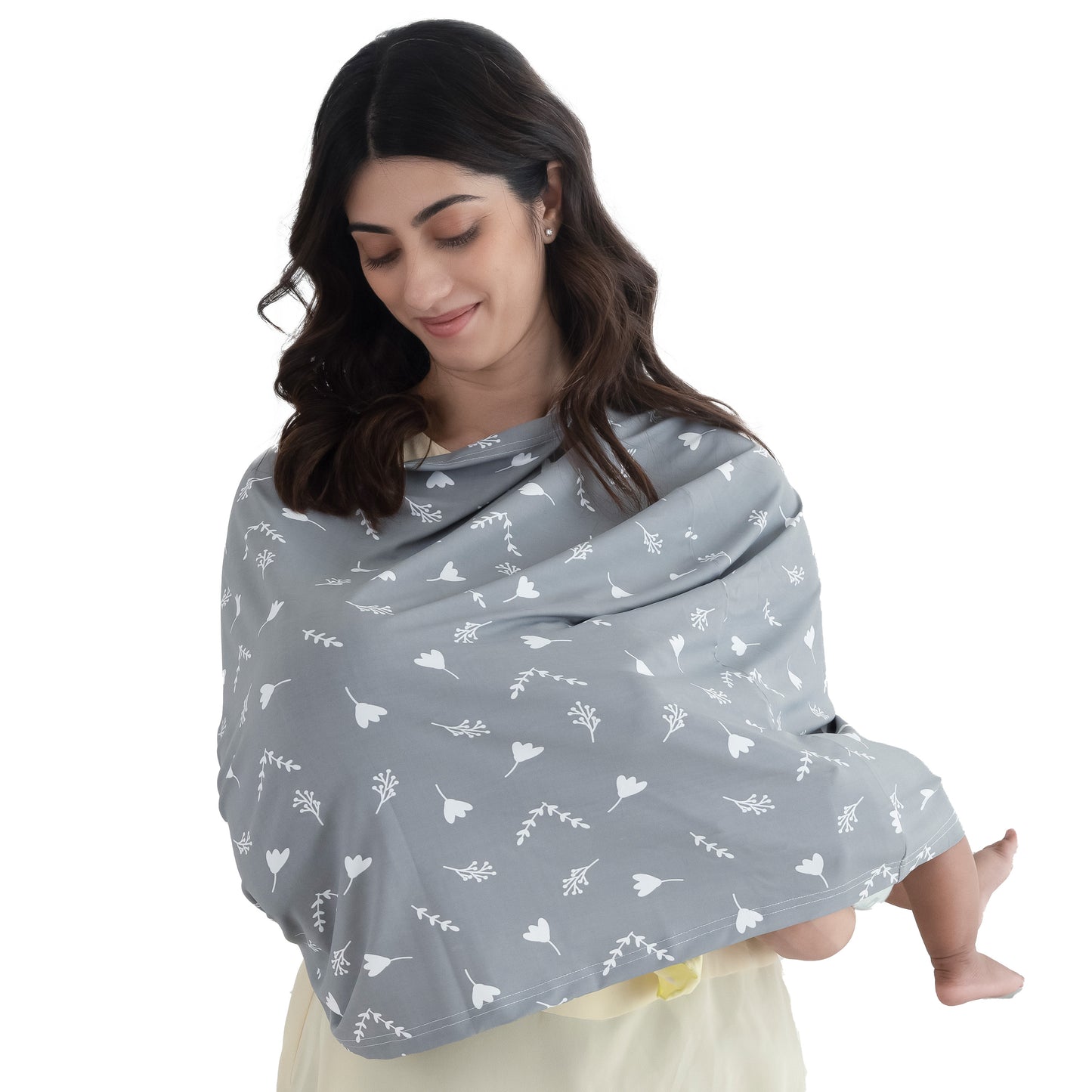 Nursing Cover Grey