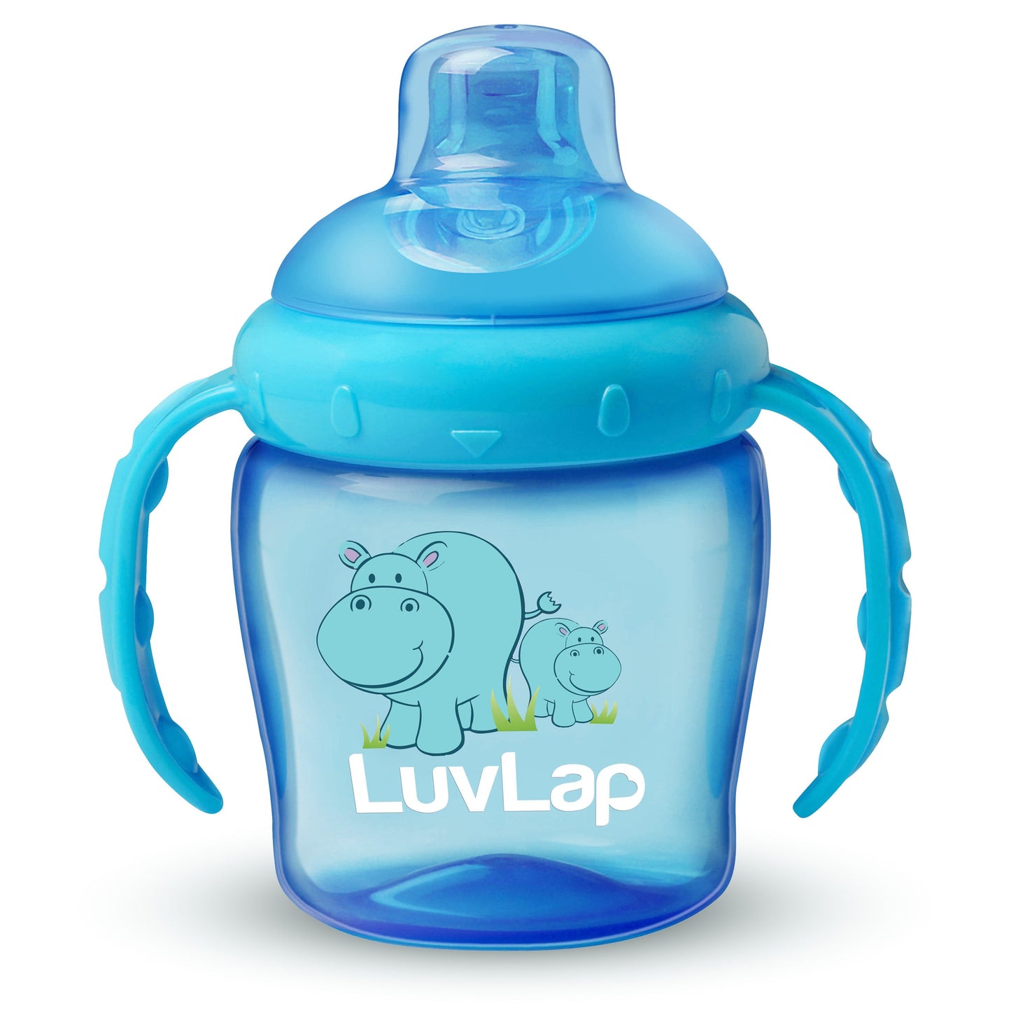 Hippo Spout Sipper for Infant/Toddler, 225ml (Blue)