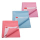 DrysheetSmall 50 x 70cm, Pack of 3 (Salmon Rose, Baby Pink, Sky Blue)