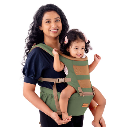 Royal Hip Seat Baby Carrier, Green