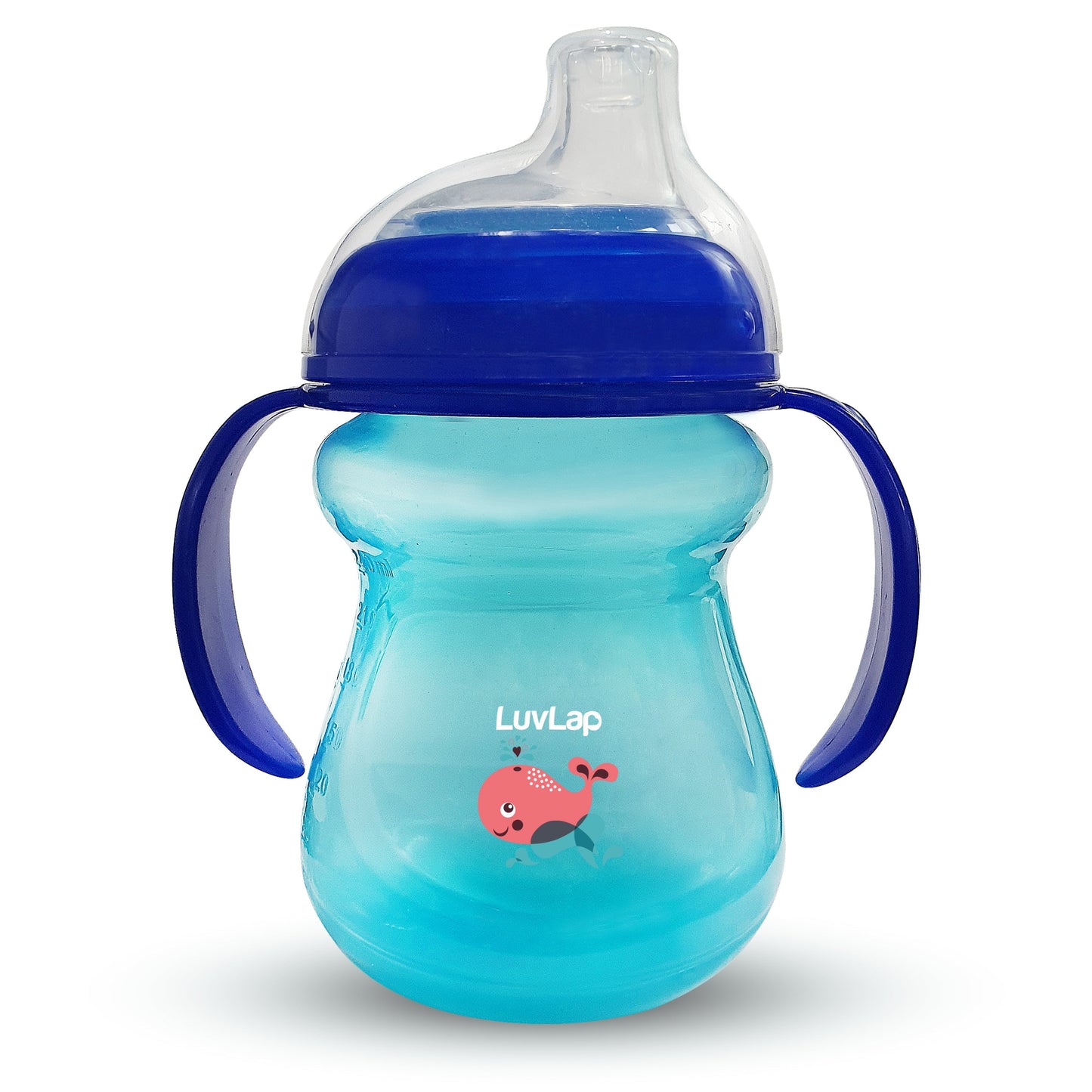 Moby Little Spout Sippy Cup, 240Ml, Blue