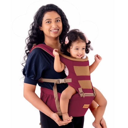 Royal Hip Seat Baby Carrier, Purple