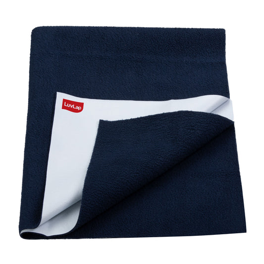 Quick Dry Sheet For Baby (Navy Blue)