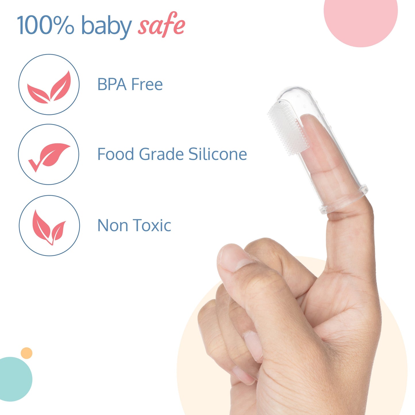 Baby Silicone Finger Toothbrush