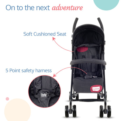 City Baby Stroller Buggy, Black, Newborn stroller in India