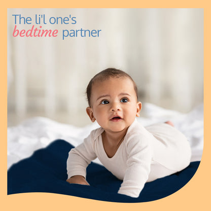 Quick Dry Sheet For Baby (Navy Blue)