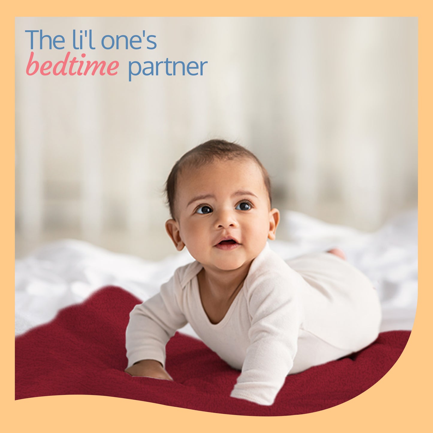Instadry Baby Bed Protector, Maroon, Small
