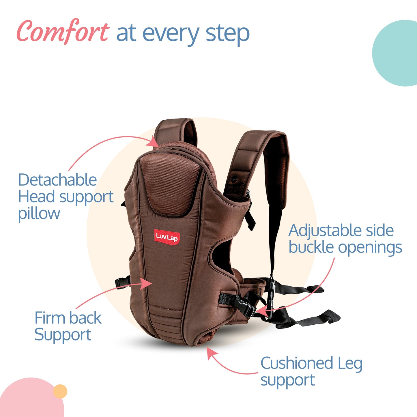 Galaxy Baby Carrier, Brown