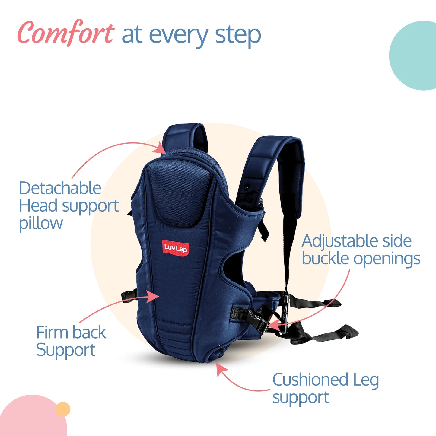 Galaxy Baby Carrier, Blue