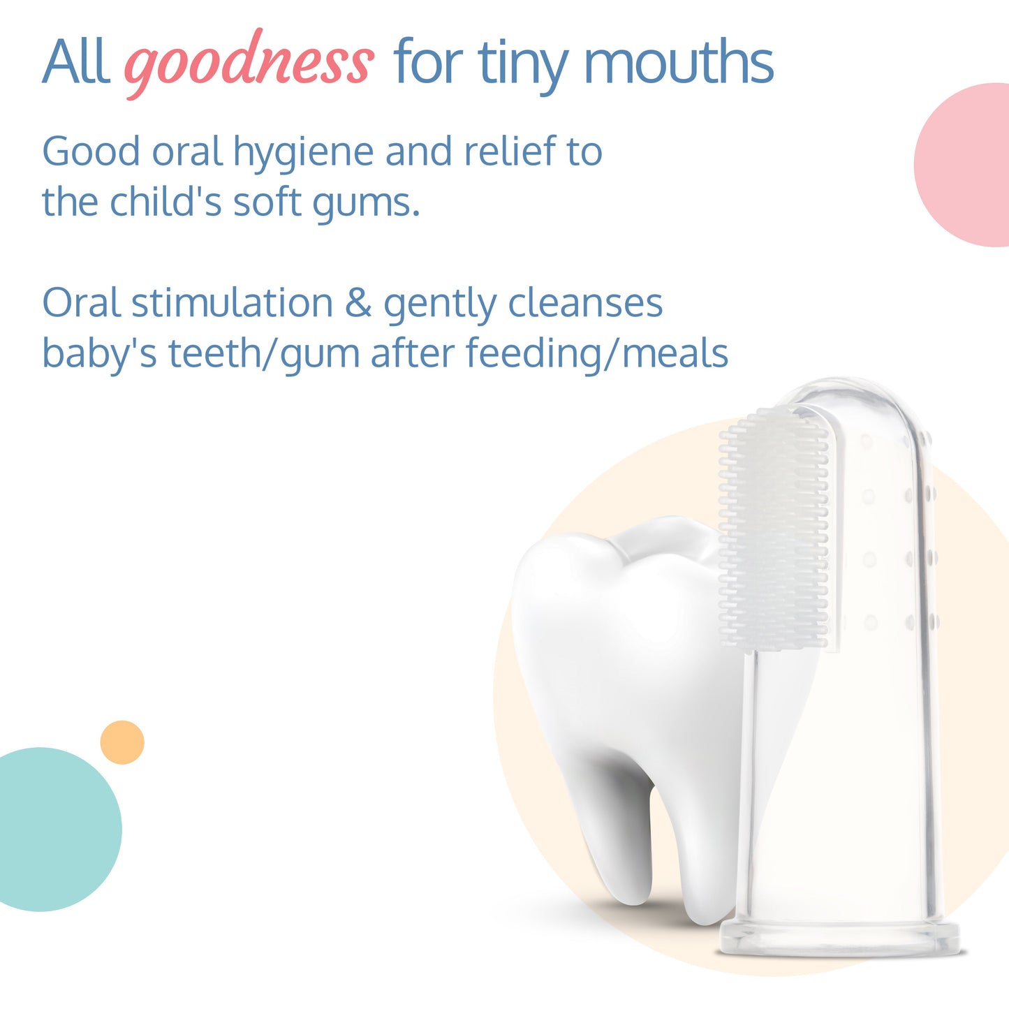 Baby Silicone Finger Toothbrush