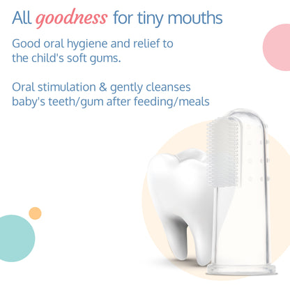 Baby Silicone Finger Toothbrush