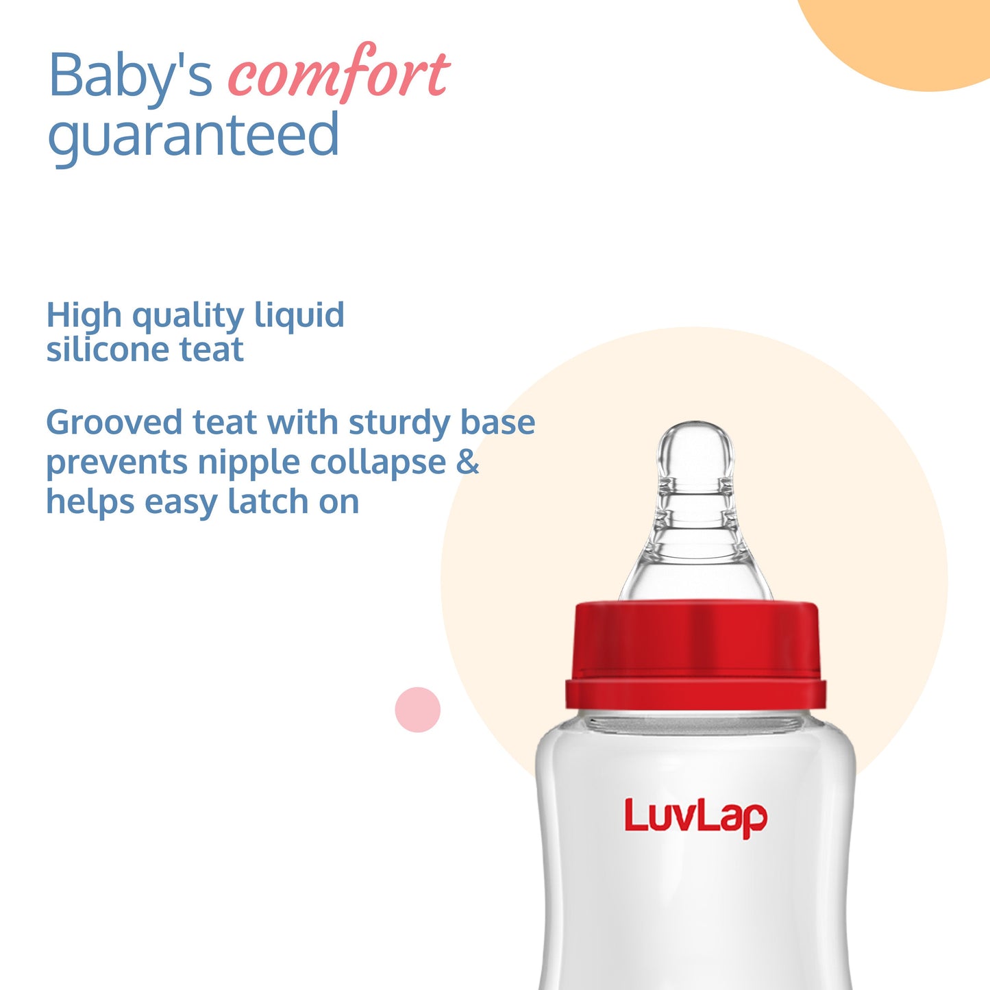 Essential Slim Neck Feeding Bottle, Plain 125Ml