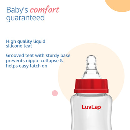 Essential Slim Neck Feeding Bottle, Plain 125Ml