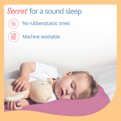 Instadry Baby Bed Protector, Baby Pink, Medium