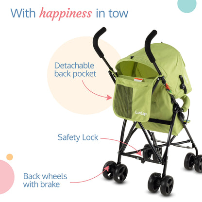 Tutti Frutti Baby Stroller Buggy, Green