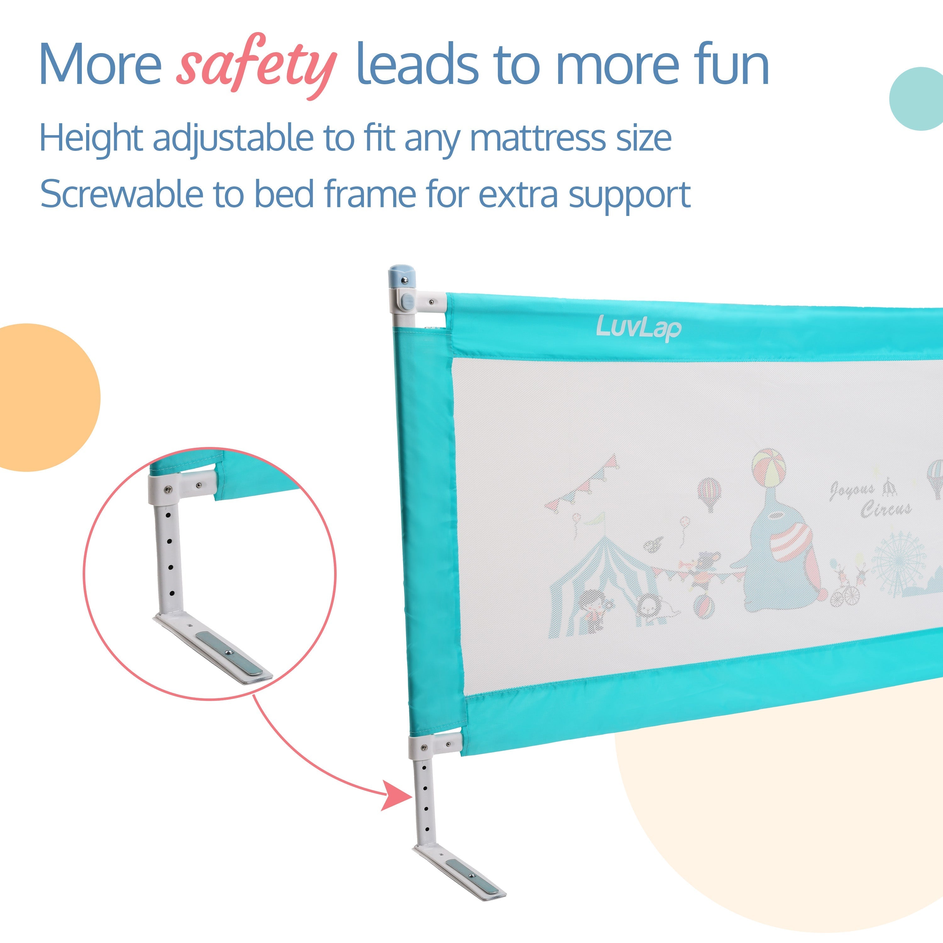 Buy Comfy Baby Bed Rail Buy Baby Safety Bed Rails for Secure Sleep Luvlap Store