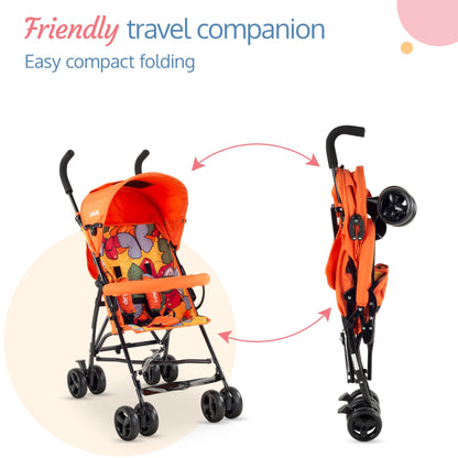 Tutti Frutti Baby Stroller Buggy, Orange