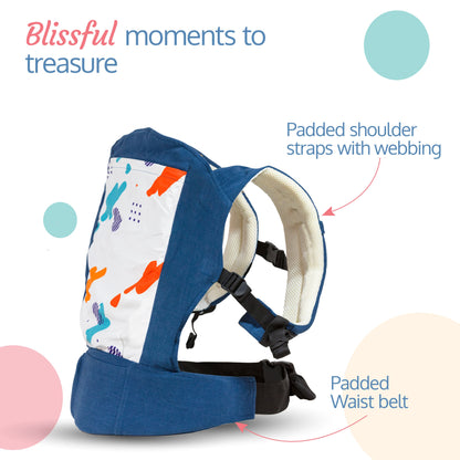 Adore Baby Carrier With 2 Carry Positions (Blue)