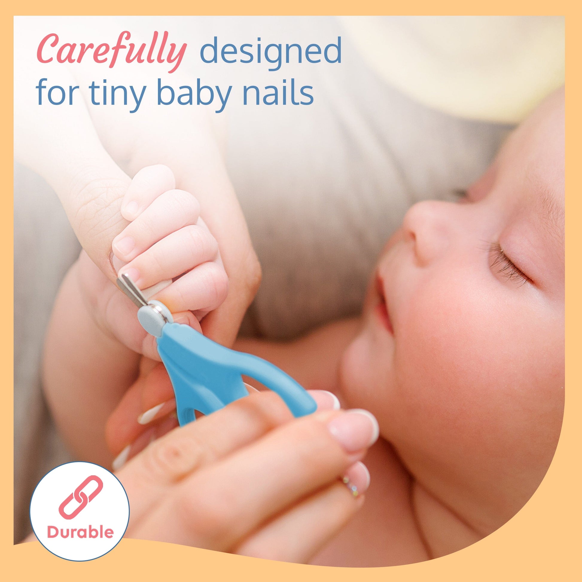 Luvlap Baby Grooming Scissors Nail Clipper Set/Kit, Manicure Set