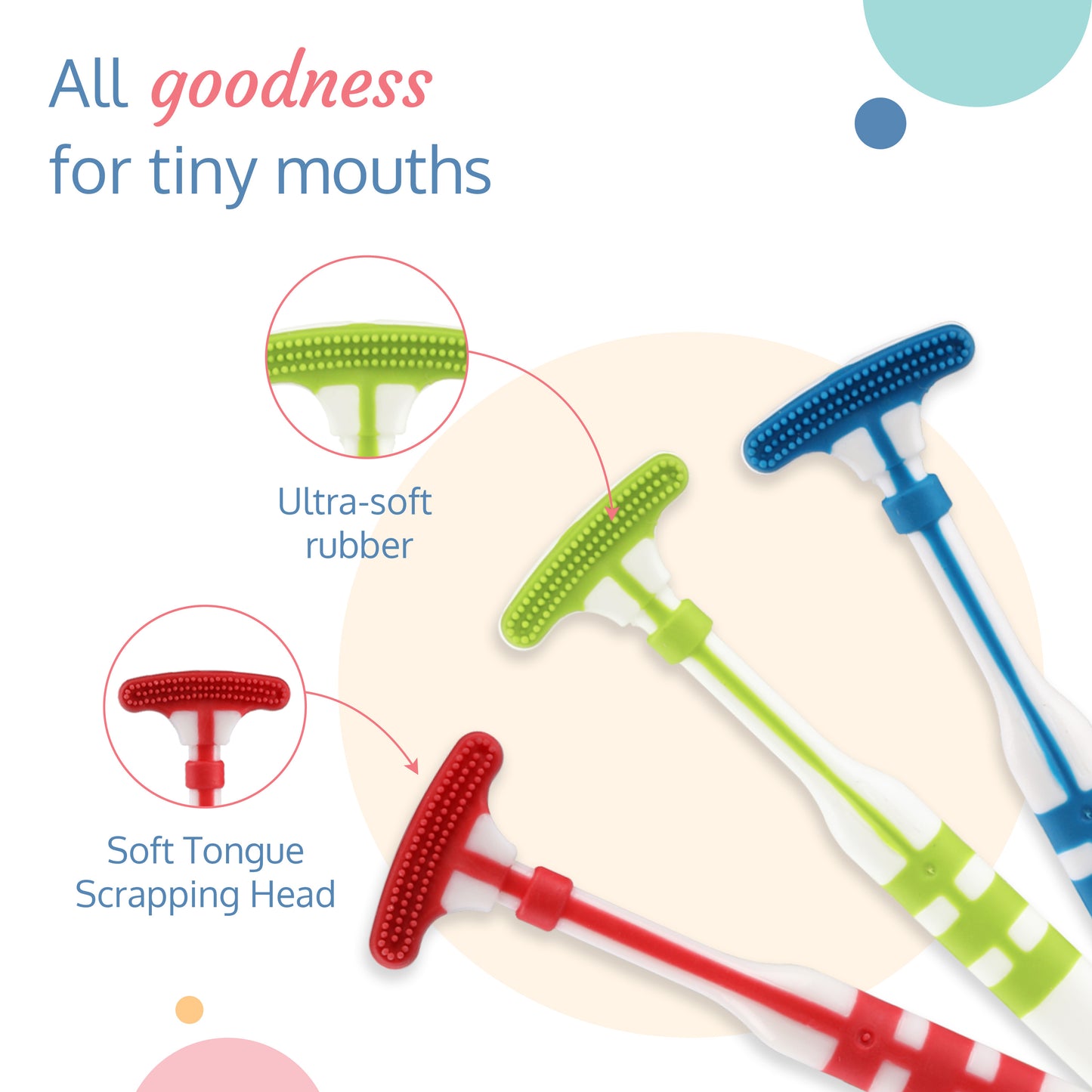 Baby Tongue Cleaner (Assorted - Colors May Vary)