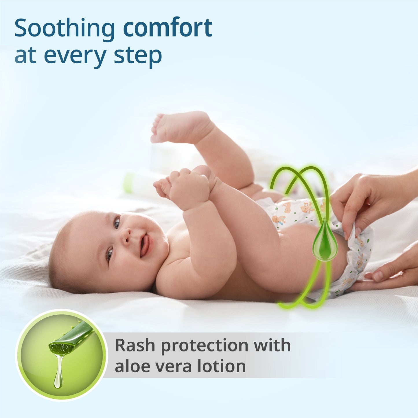 Diaper Pants, Medium, 7 to 12Kg, 72 Count, with upto 12 Hour protection