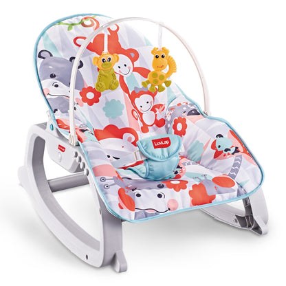 Animal Kingdom 3-In-1 Baby Rocker (Hippo)