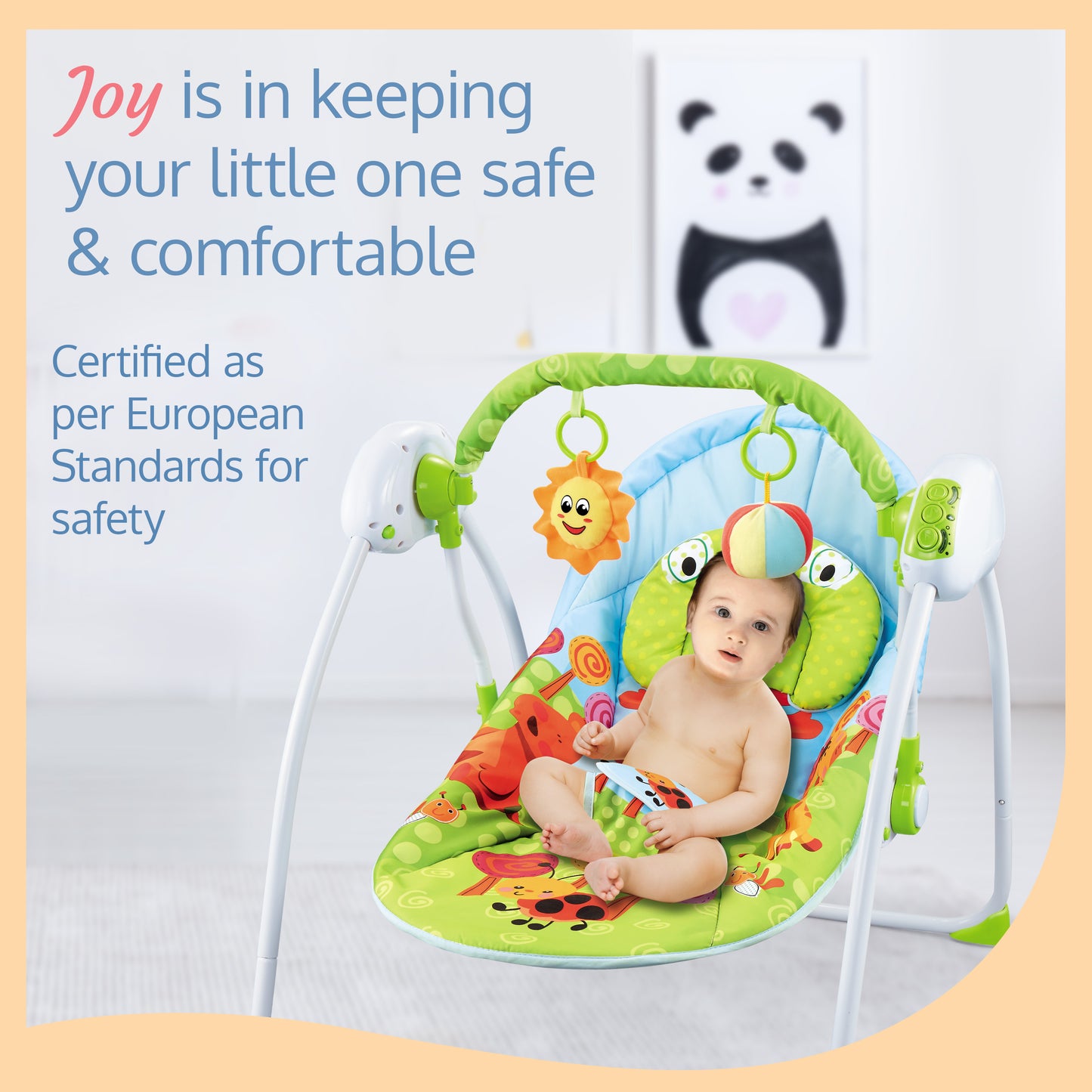 Delight Electric Baby Swing Cradle