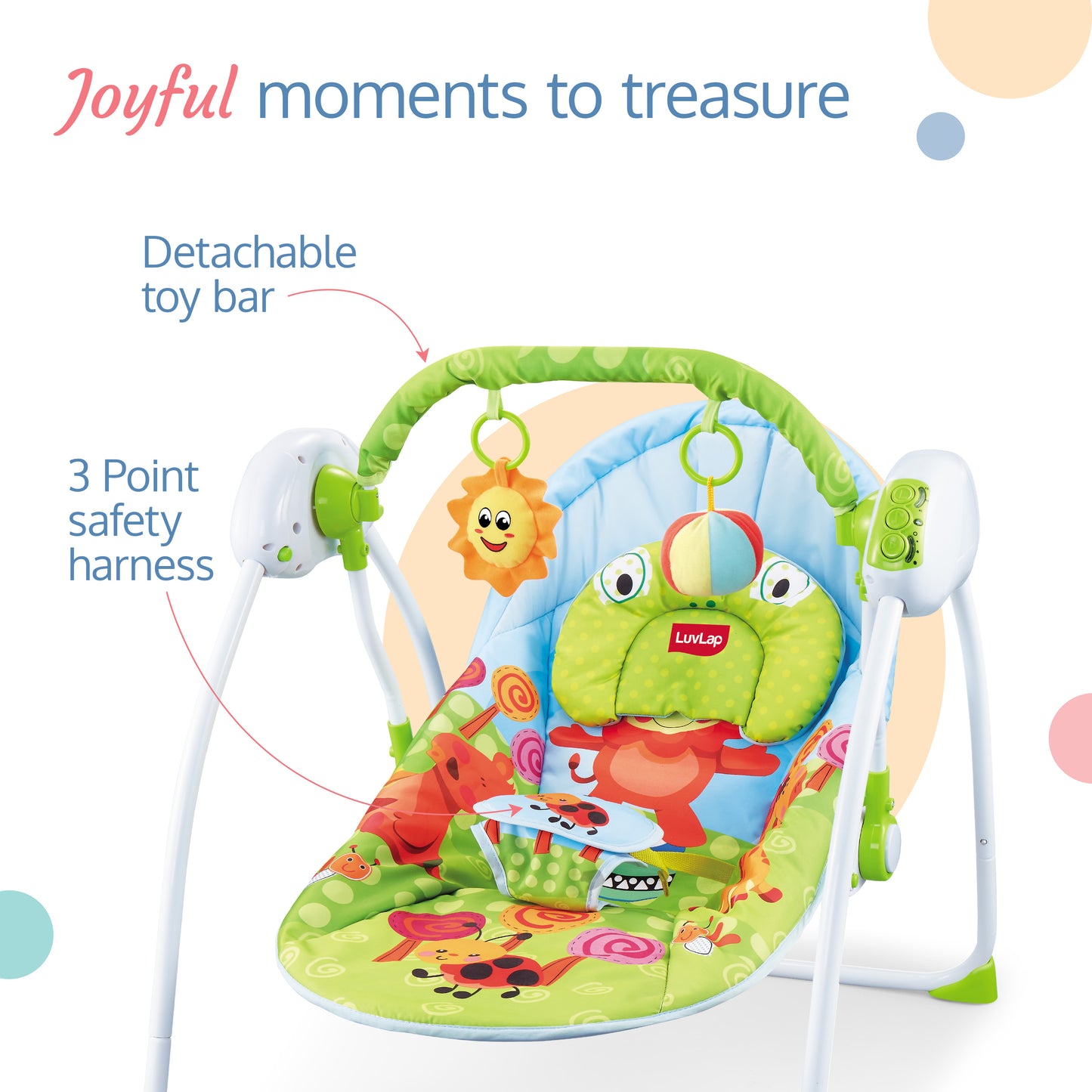 Delight Electric Baby Swing Cradle