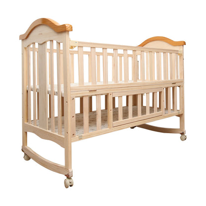 Baby Wooden Cot, C-70, Beige