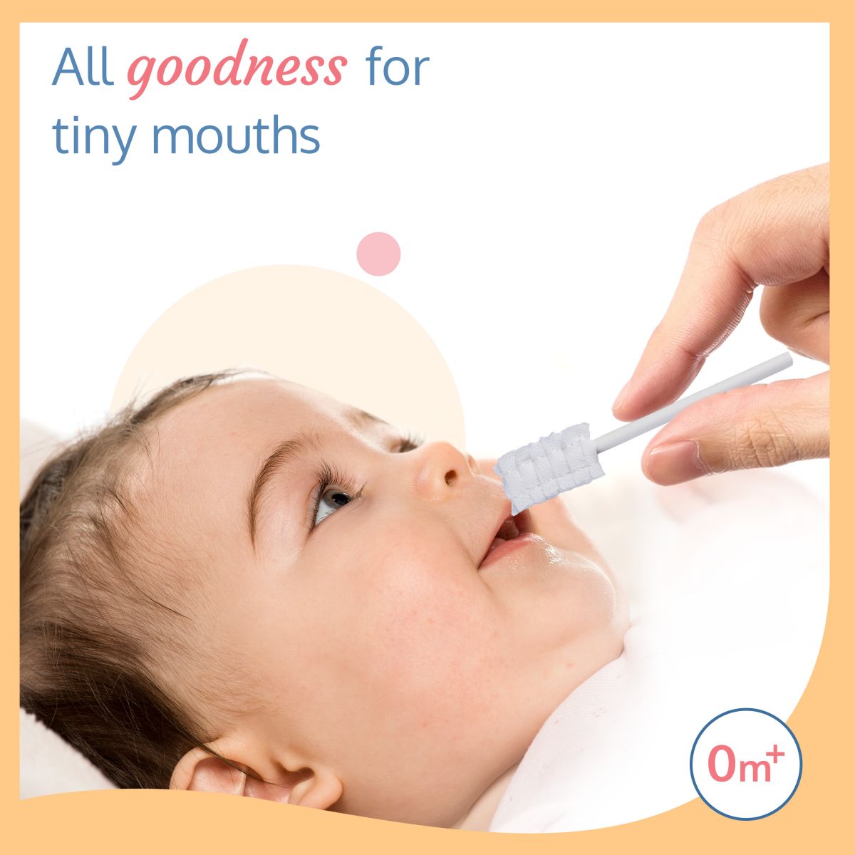 40Pcs Oral Care Disposable Mouth Swabs