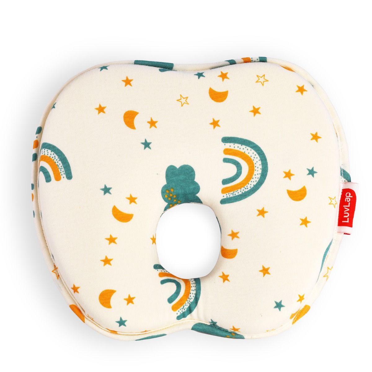 Memory Foam Baby Head Shaping Pillow (Teal)