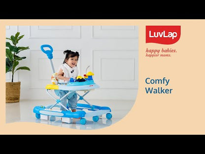 Comfy Baby Walker & Rocker (Blue)